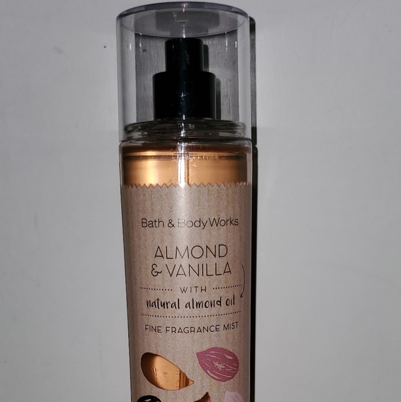 Bath & Body Works Other - BATH AND BODY WORKS ALMOND & VANILLA BODY MIST 8 F